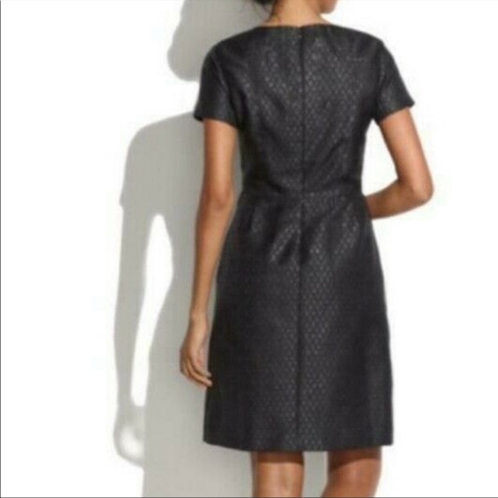 Madewell Black Shimmery Dress 6 - Picture 2 of 4